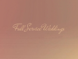 Full service weddings